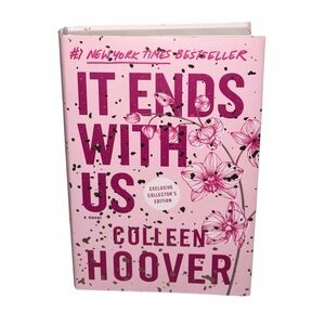 It Ends With Us (Colleen Hoover) Hardcover Book